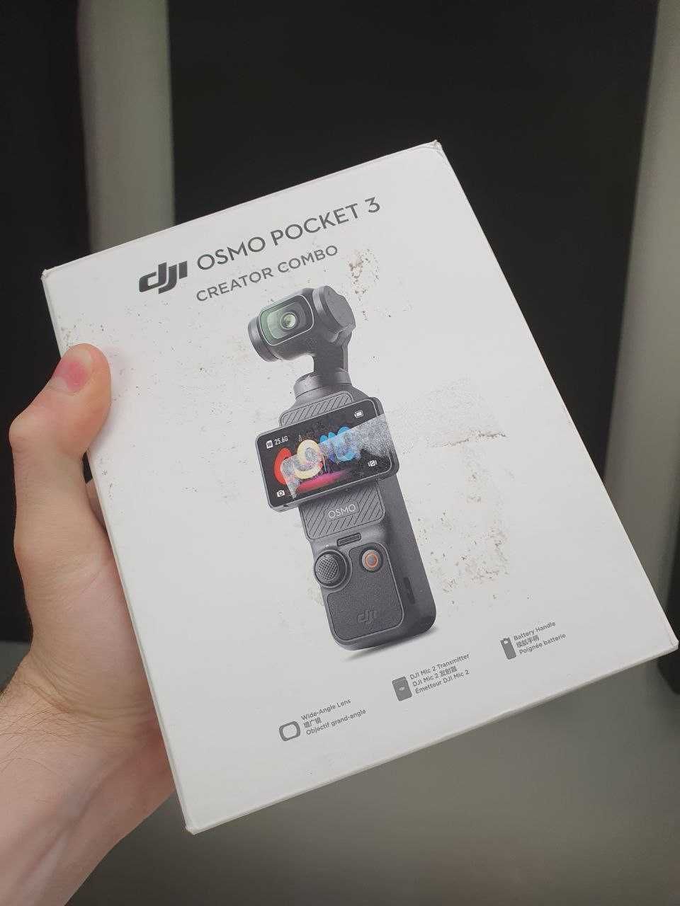 DJI Osmo Pocket 3 Creator Standard Combo Видеокамера стедик 4K 120fps