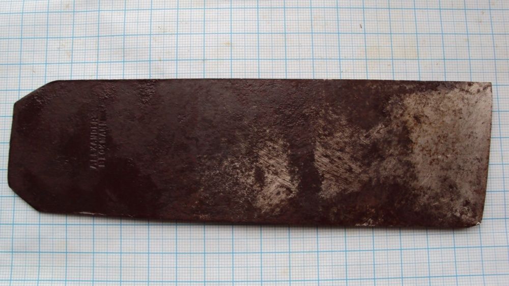 рубанок старинный 19 век германия нож для рубанка раритет