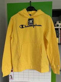 Champion Hooded bluza z kapturem żółta r. XXL 15-16 lat nowa z metkami