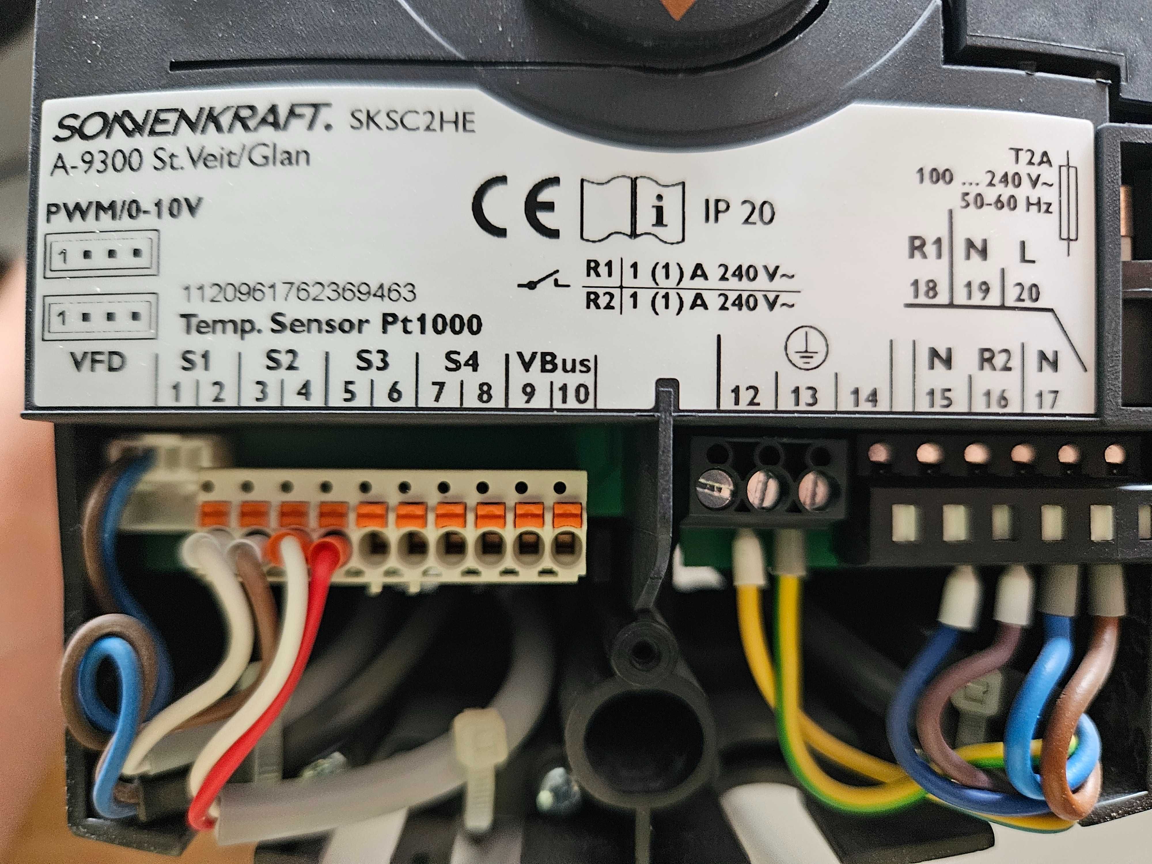 SONNENKRAFT+Sterownik SKS C2HK pompy solarnej