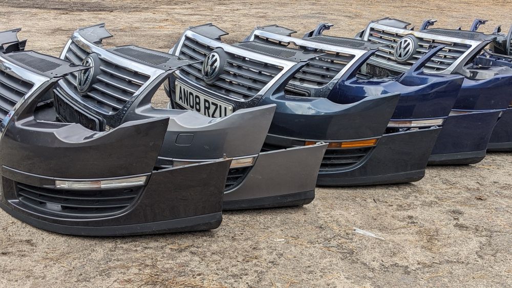 бампер передний passat b6 LC8Z LA7T LB5M LO41 LC5F LD5Q пассат б6