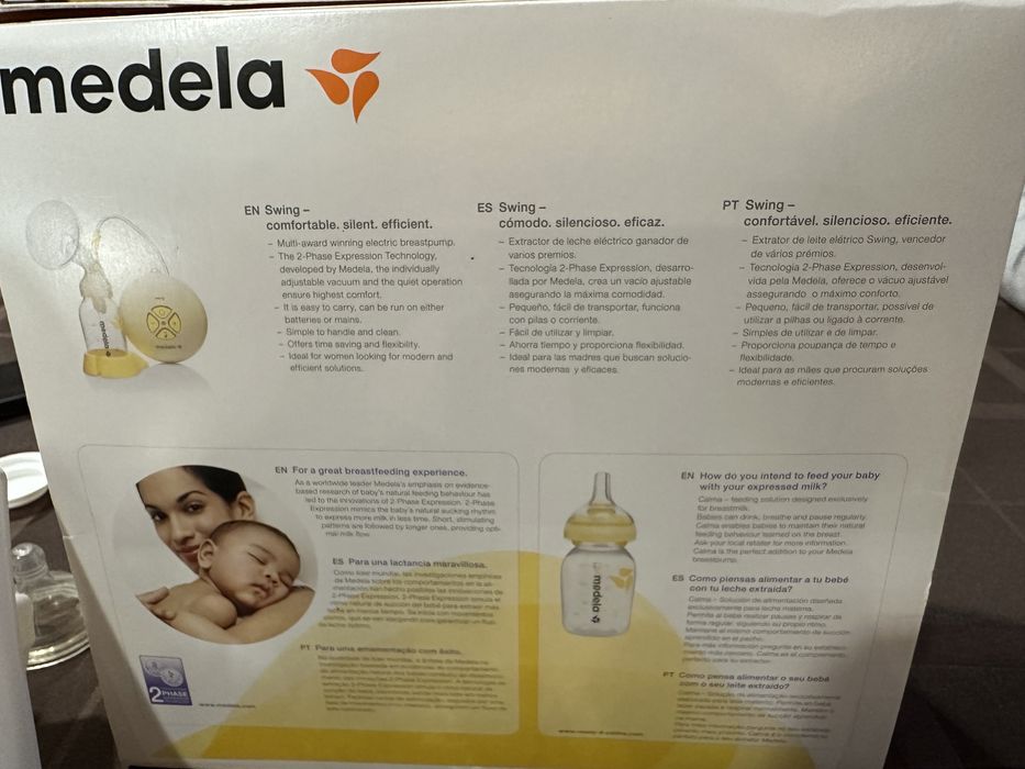Alimentação bebé medela