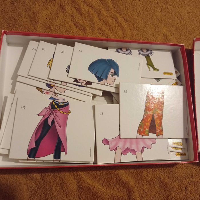 Gra Układanka Modelki