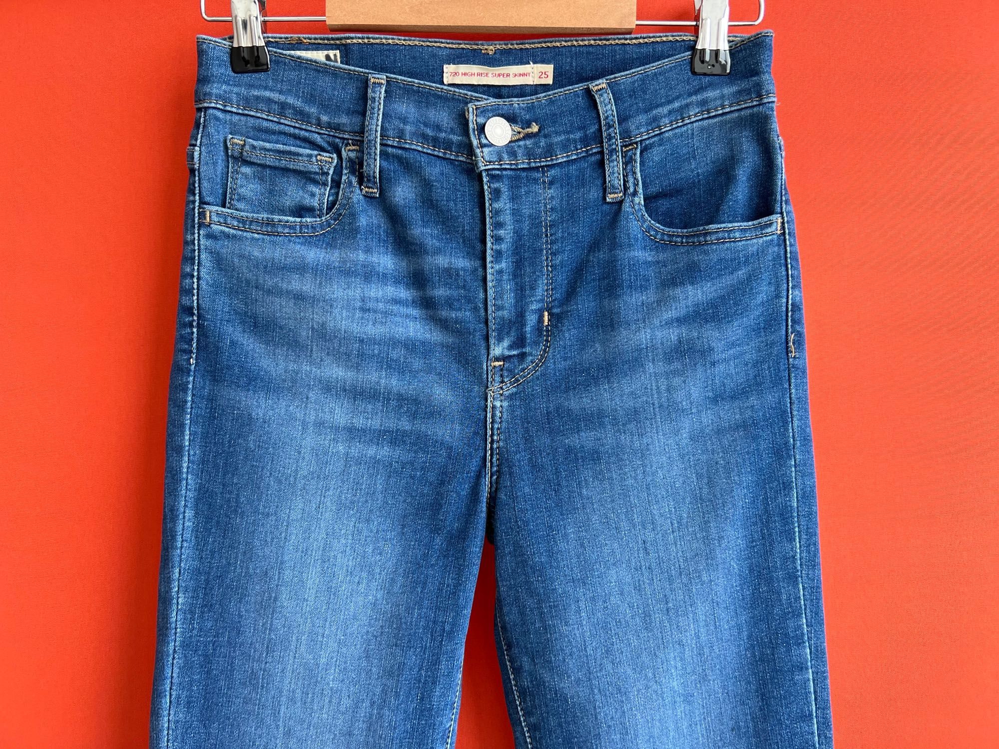 Levis Levi’s Premium 720 женские джинсы штаны скинни размер 25 Б У