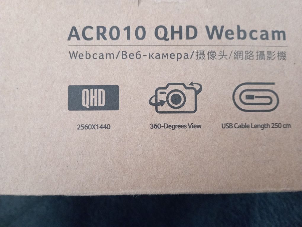 Kamera internetowa ACER 010 QHD Webcam Nowa !!