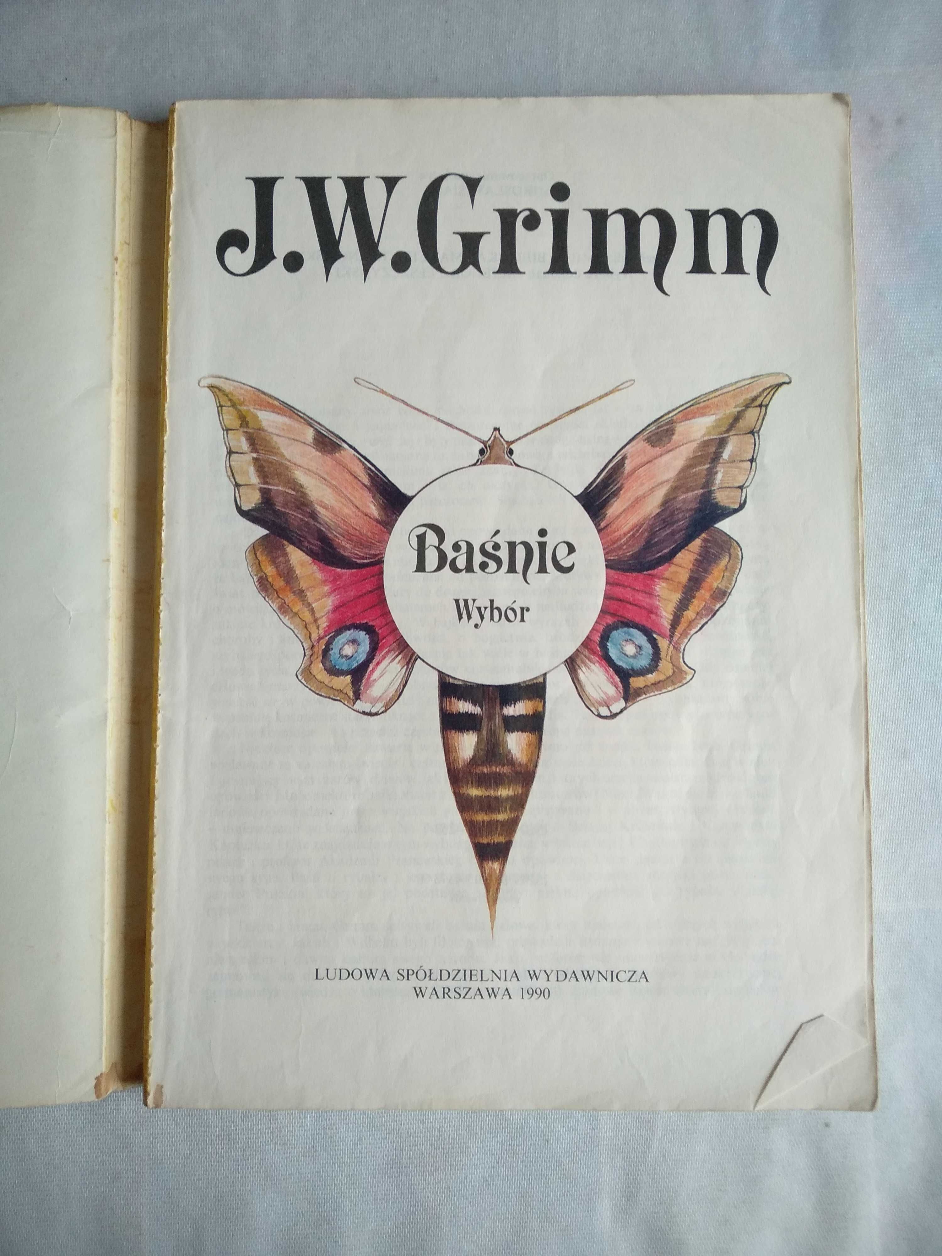 "Baśnie wybór" J.W.Grimm