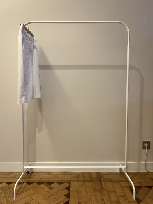 Suporte para cabides IKEA MULIG branco, novo
