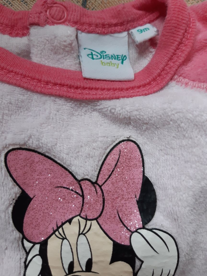 Piżamka polarowa, pajacyk, Disney, Minnie