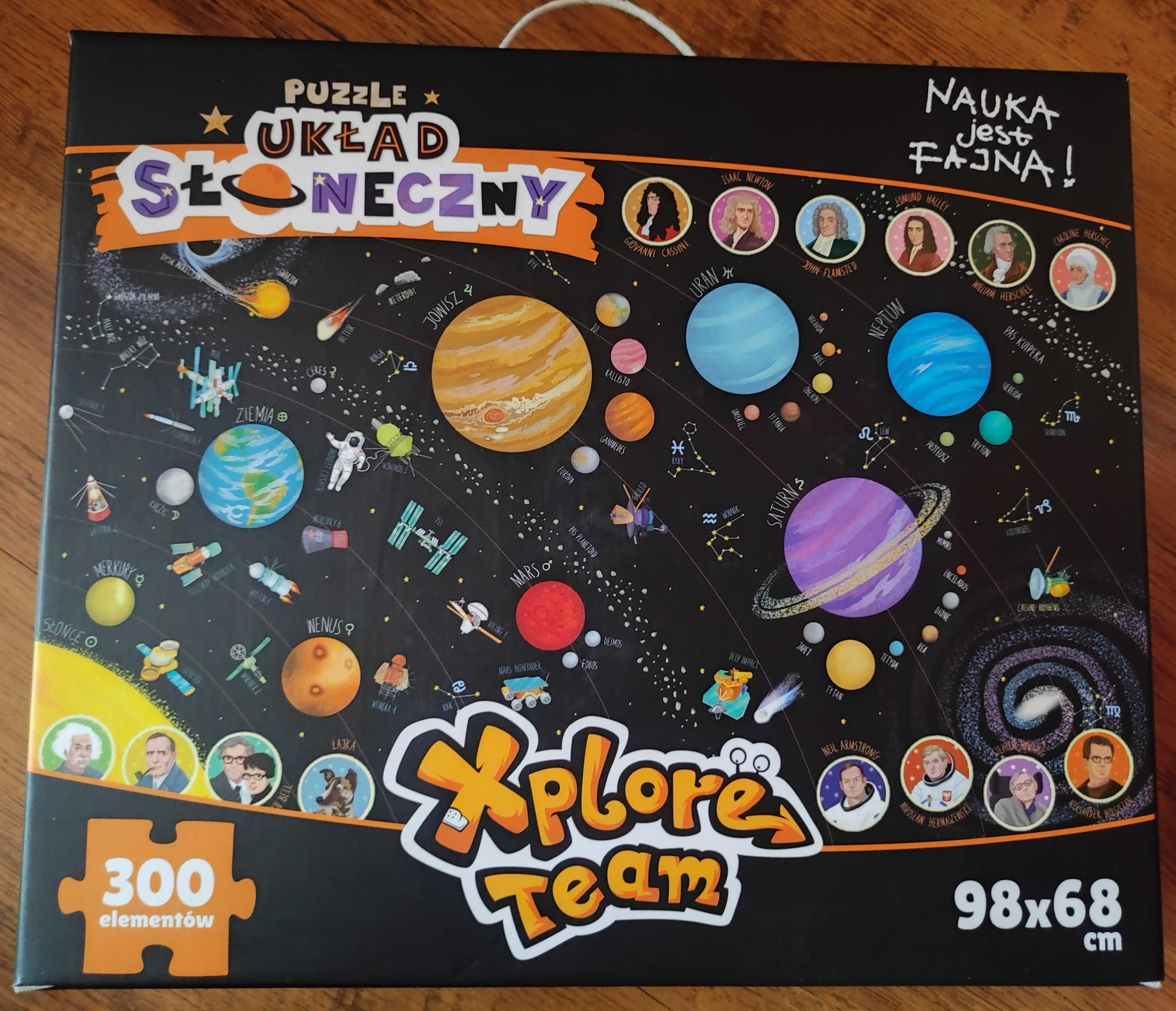 Nowe Puzzle Układ Słoneczny Xplore Team na prezent