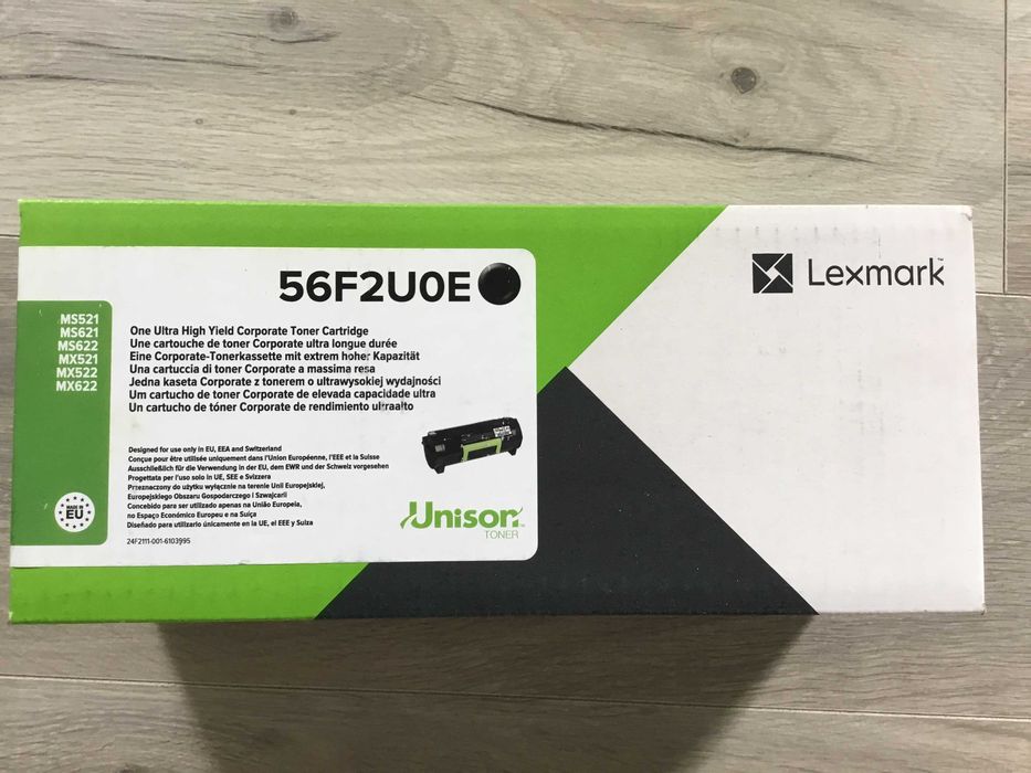 Toner Lexmark 56F2U0E Black - 25 000 stron
