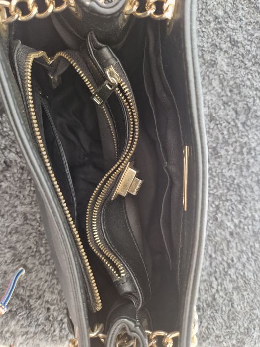 Mala de couro preta VeraPelle