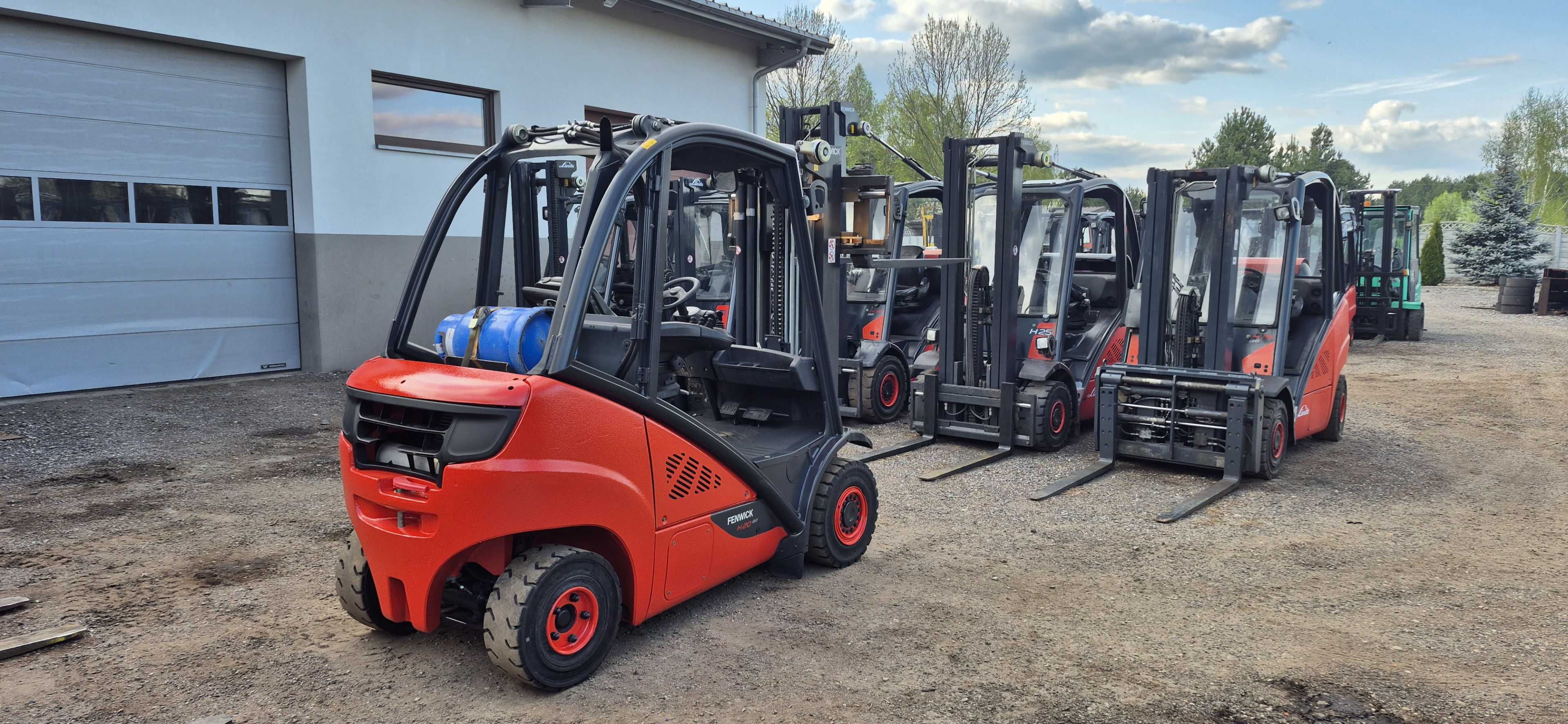 Wózek Widłowy Linde H20T/600 - Rok 2018 - Triplex 4.70 m - 5400 mth