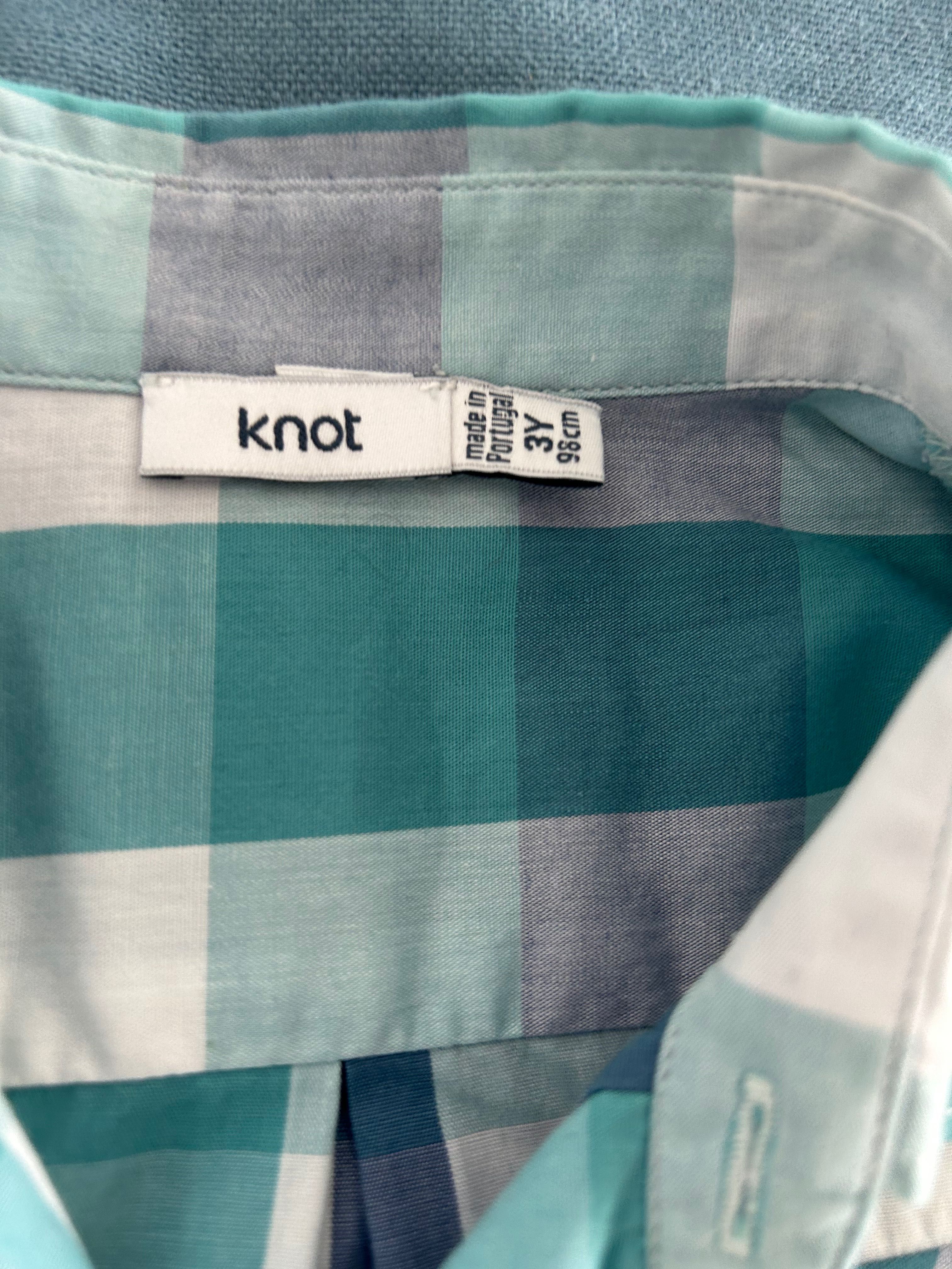 Camisa de menino Knot