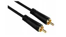 HAMA Kabel Cinch RCA - Cinch RCA Gold 1,5m Video