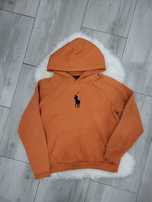 Bluza Polo Ralph Lauren pomarańczowa oversize