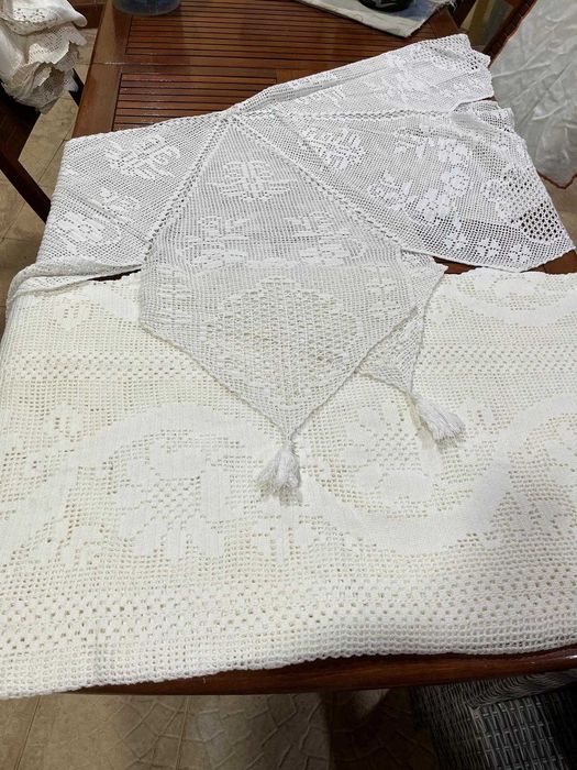 Toalhas de renda