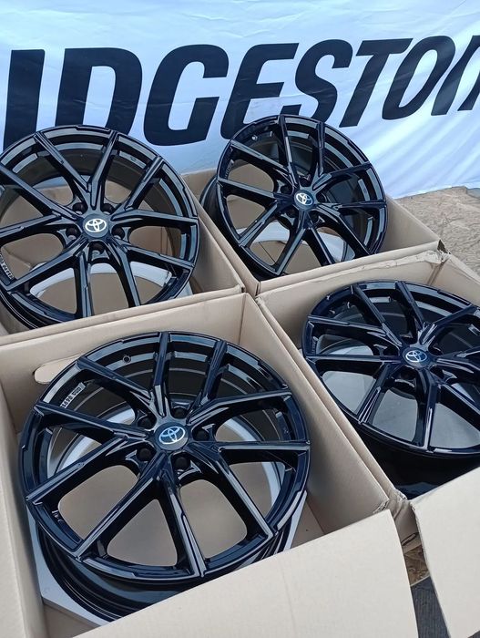 NOWE FELGI ALUMINIOWE 5x114 R19 8J ET40 TOYOTA AURIS AVENSIS CAMRY C-HR COROLLA PRIUS RAV4 VERSO YARIS