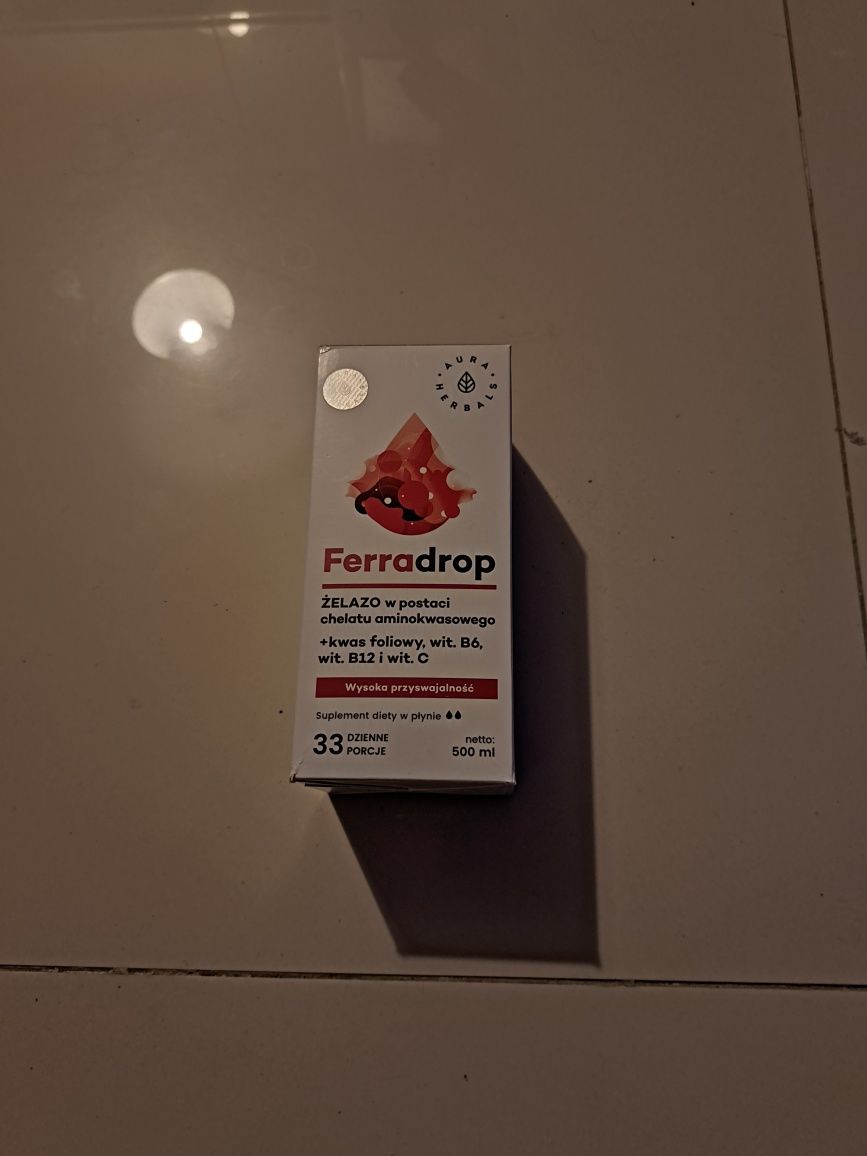 Żelazo i witaminy Ferradrop