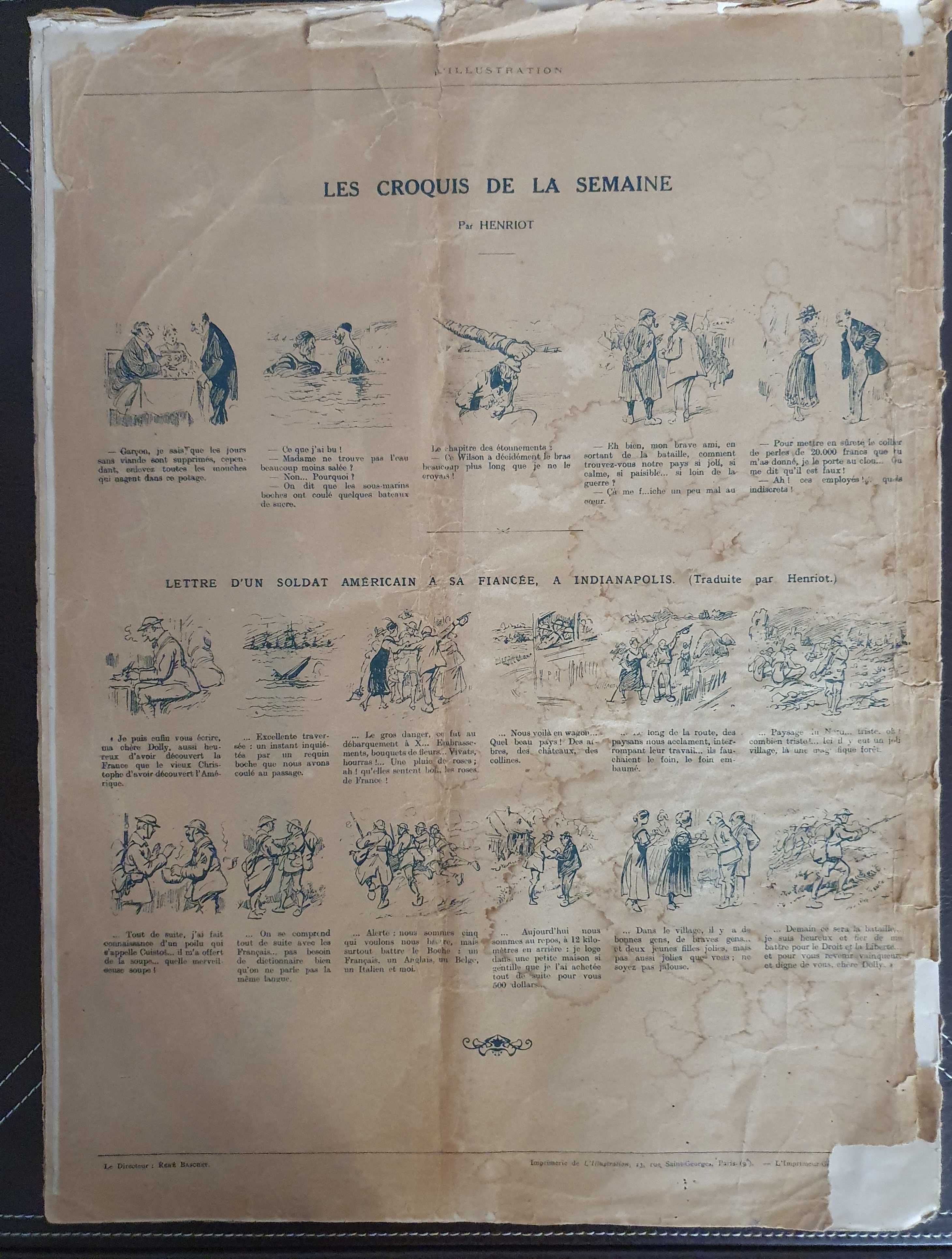 Jornal - Journal Universel L'Illustration nr. 3934 - Paris - 1918