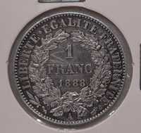 200 Reis - 1 Franco - 1888 - D. Carlos I