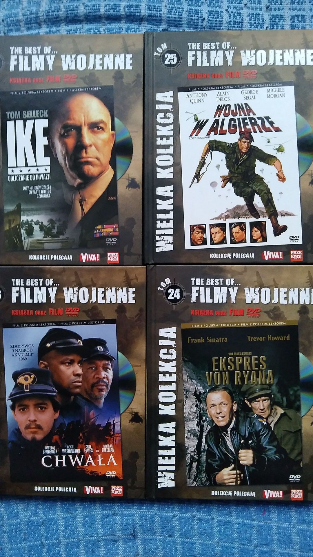 Wielka kolekcja wojenna dvd -edycja książkowa