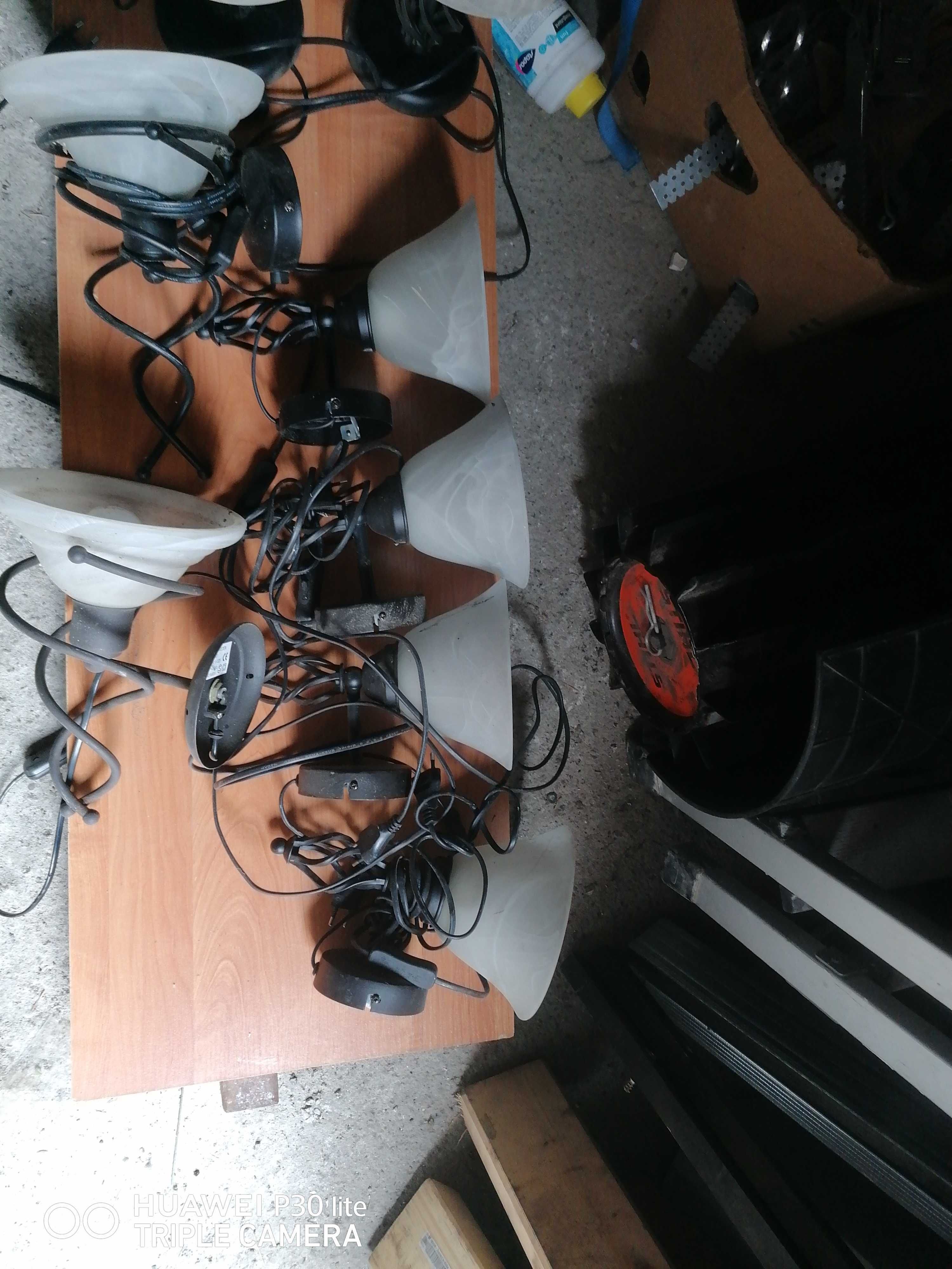 Lampy, kinkiety 13 sztuk
