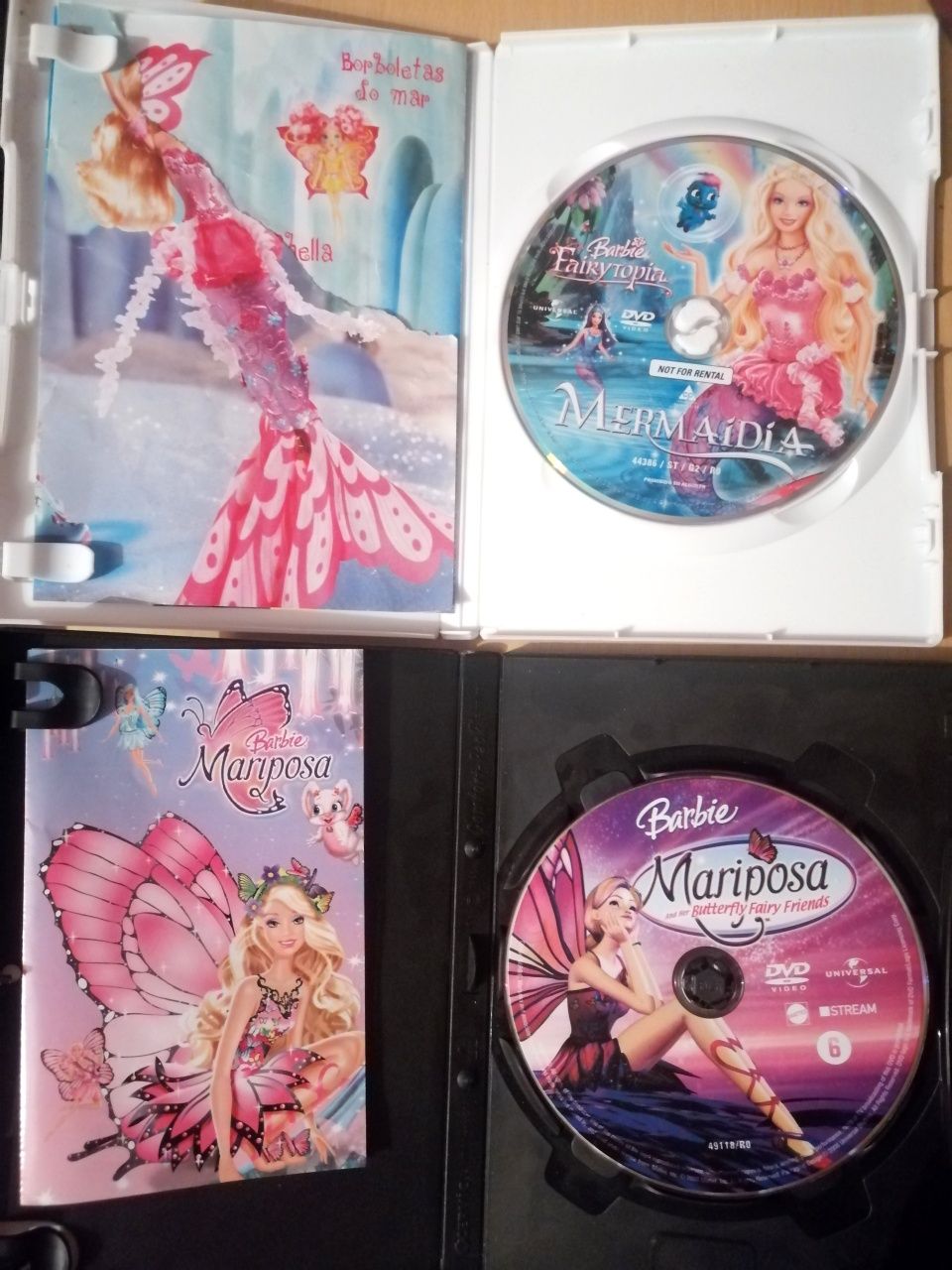 DVD filmes BARBIE e outros