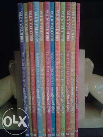 Livros de culinária - colecção chefs portugueses