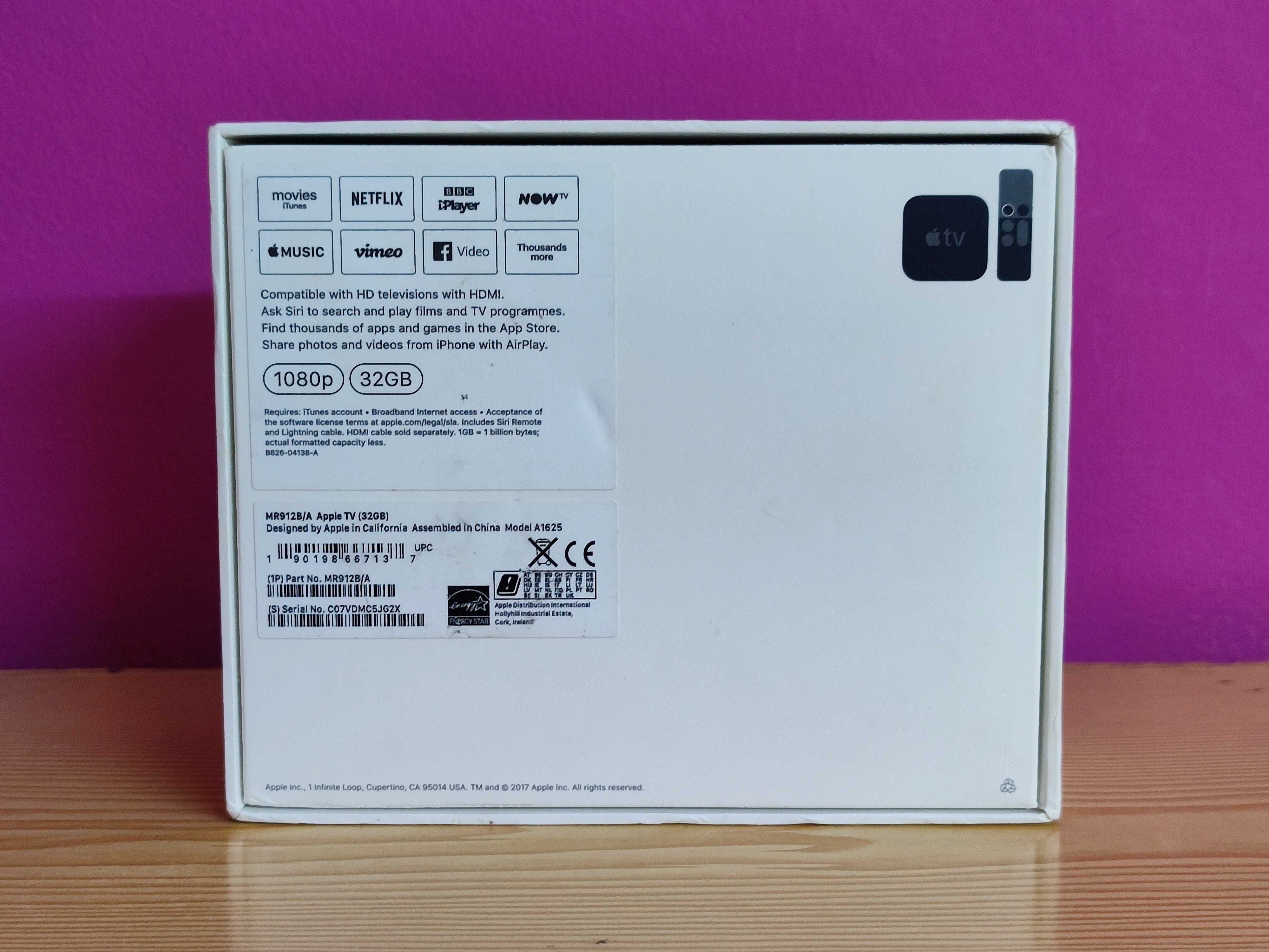 Apple A1625 32GB - Smart TV Box iptv