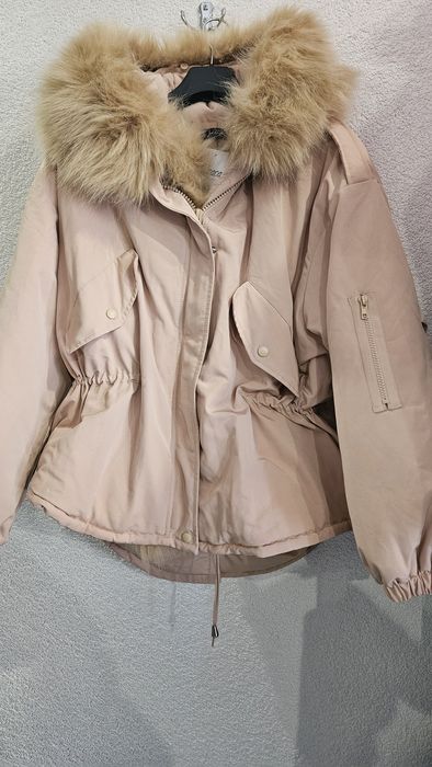 Nowa kurtka damska ocieplana oversize roz L