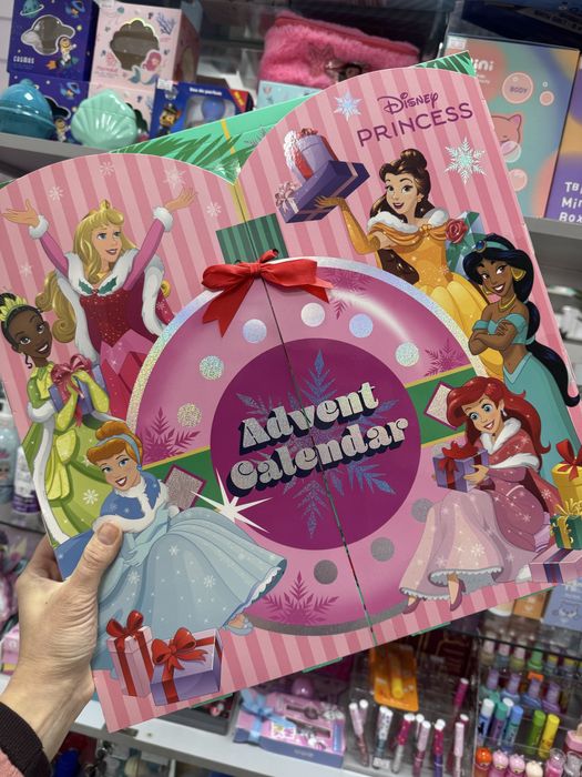 Адвент календар з дитячою косметикою  Princess Disney