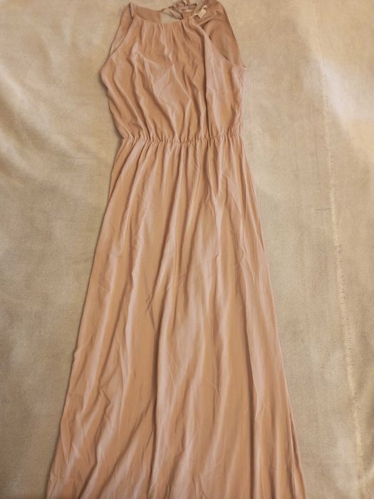 Сукня максі бежева б/у