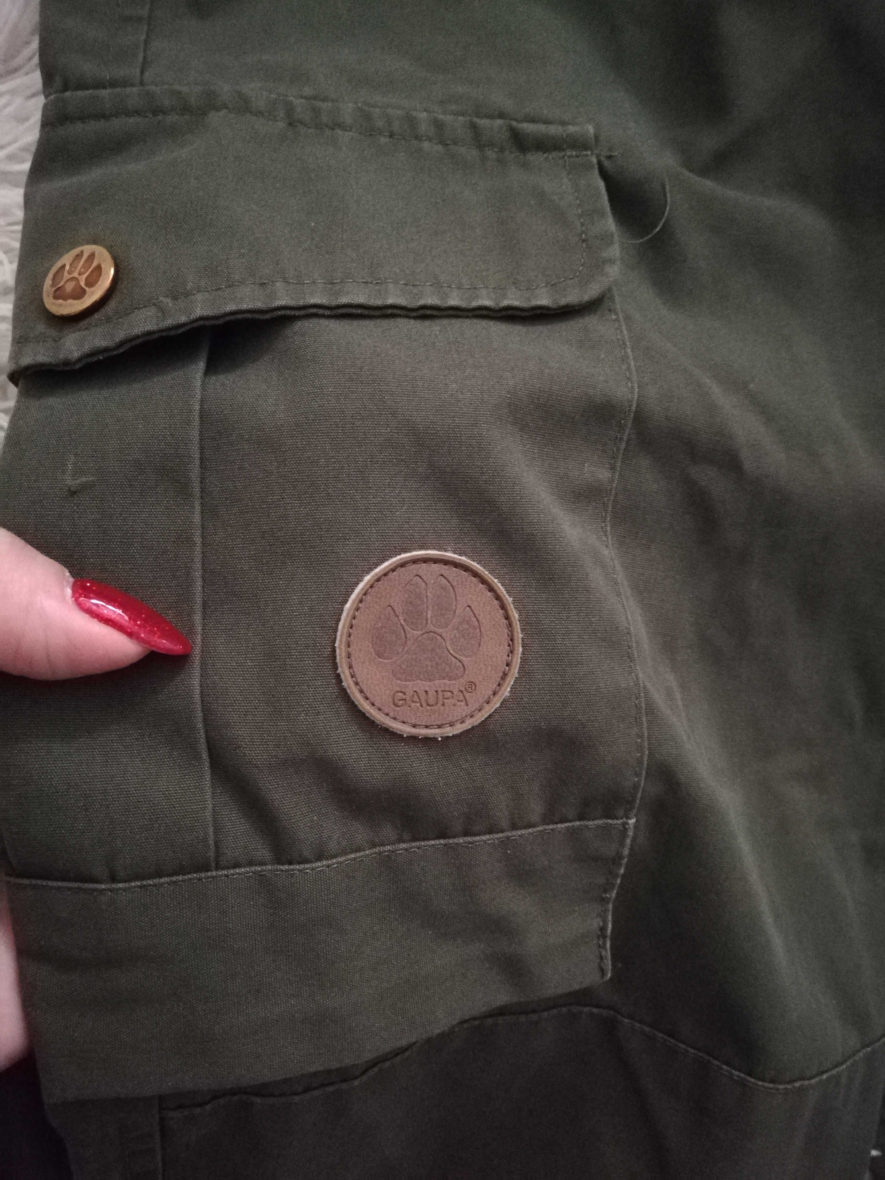 spodnie Gaupa 46 zielone spodnie myśliwskie Gaupa M 38 46