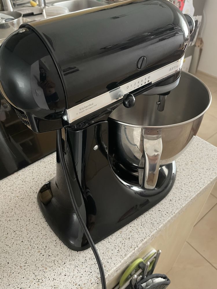 KitchenAid Artisan KSM 125 czarny połysk, gwarancja.