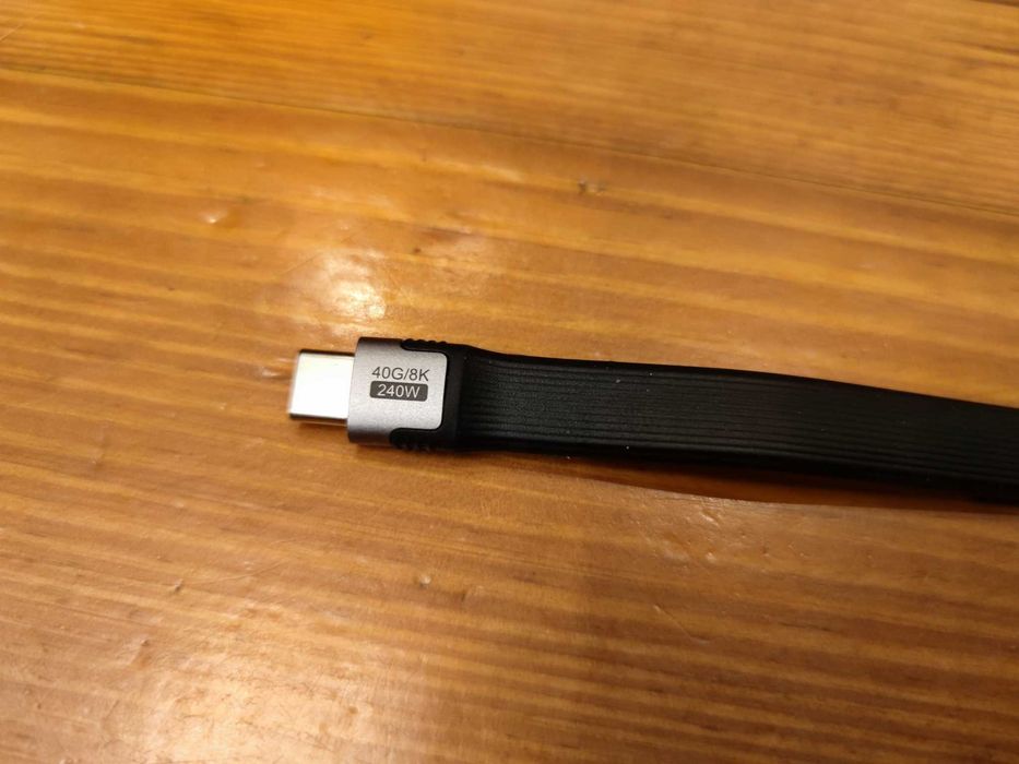 Кабель Hagibis USB4 8K 240W 40Gbps Thunderbolt 4/3