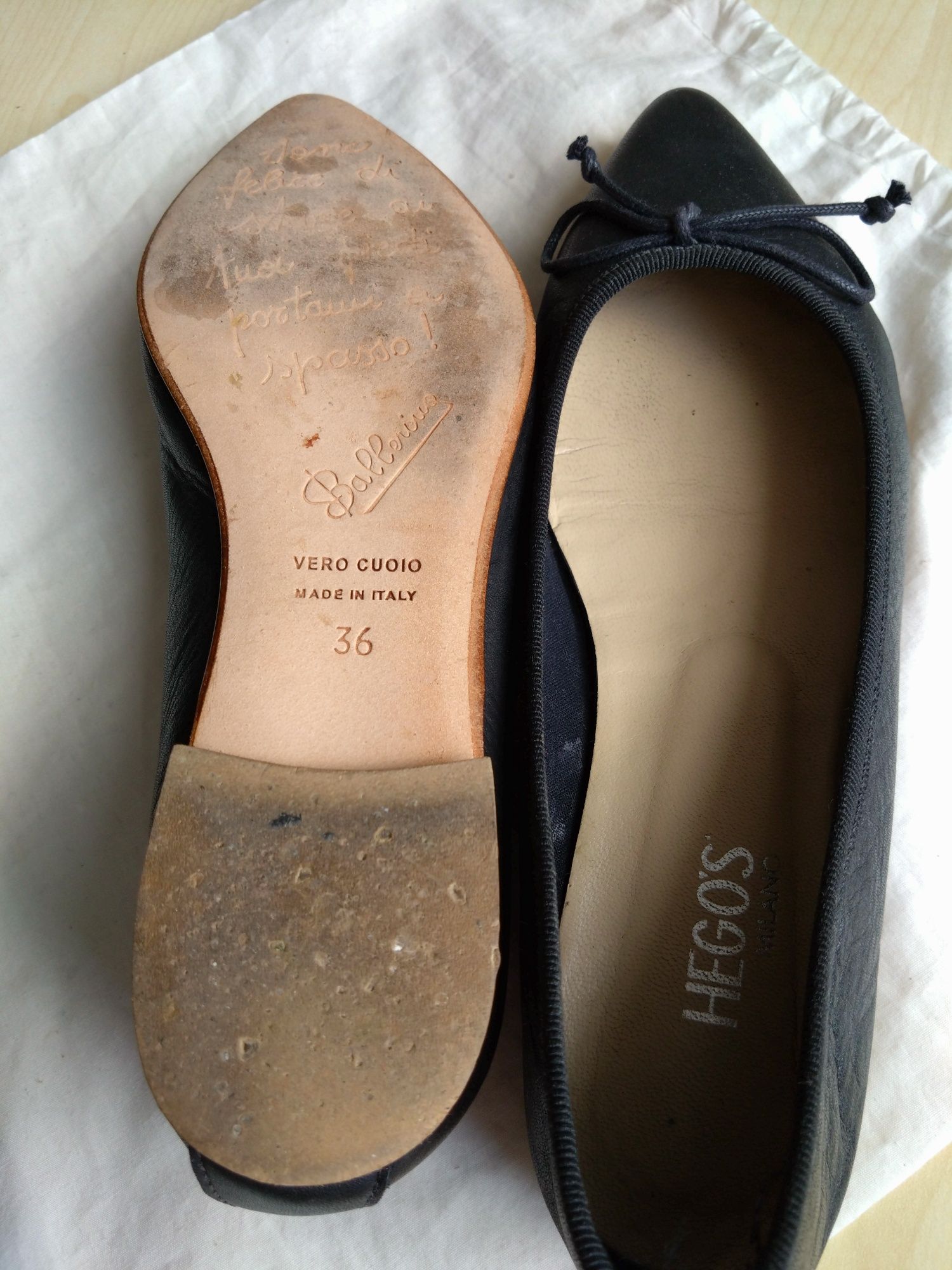 Buty damskie,Hegos, baleriny 36