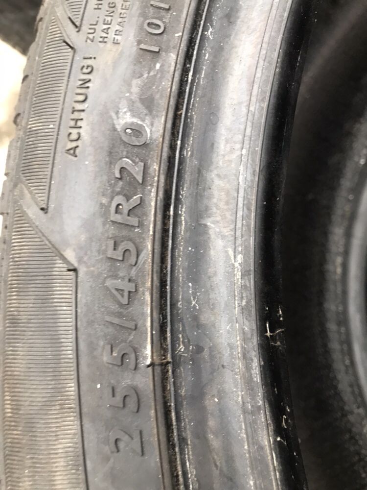 255/45/20 R20 Dunlop SP Winter Sport 3D AO 4шт зима