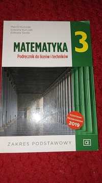 Podręcznik Matematyka 3 zakres podstawowy