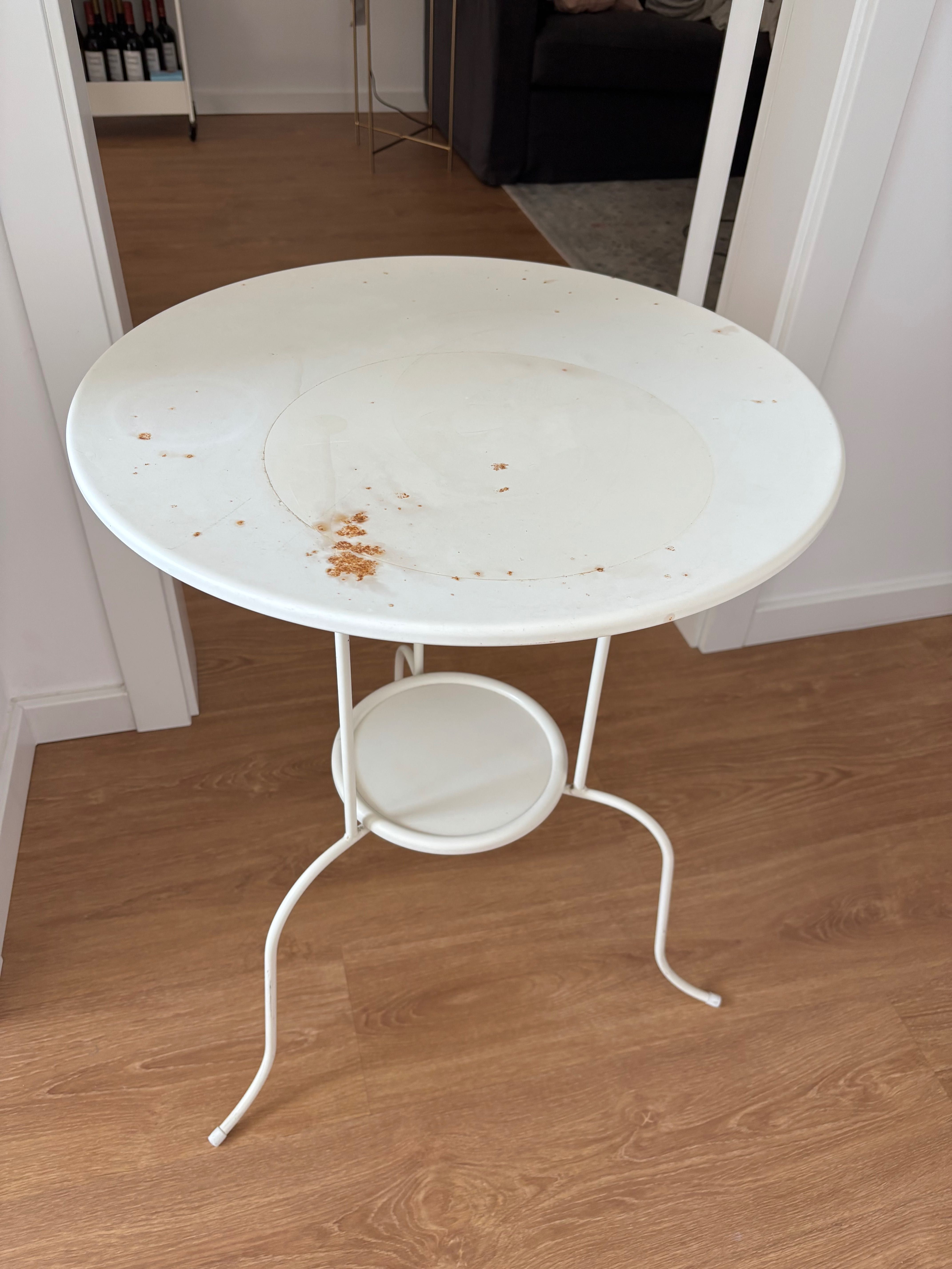 Mesa de apoio ikea branca