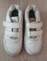 Białe sportowe buty adidas r 30.5 dł wkładki 18 cm