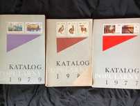 3 tomy | Katalog popularny znaczków pocztowych 1977 + 1979 + 1988