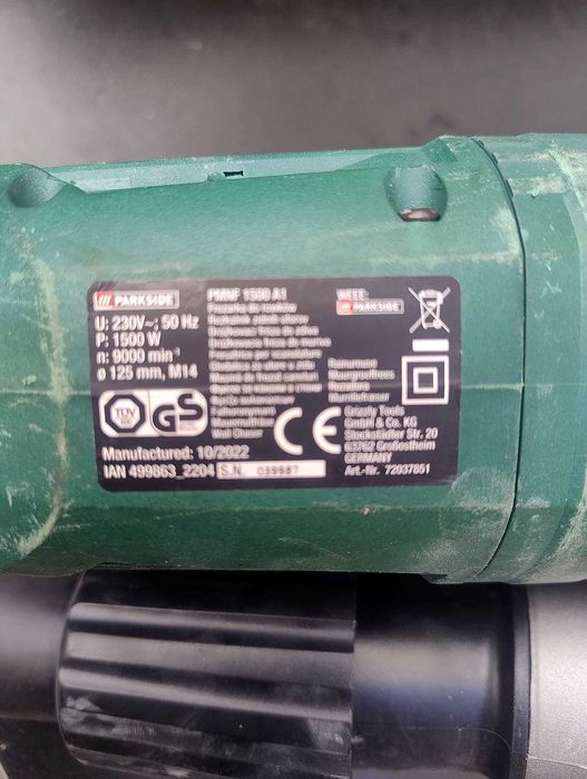 Bruzdownica PARKSIDE PMNF 1500A1