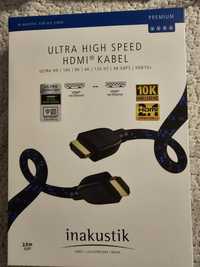 Kabel HDMI Ultra High Speed 2.1 10K 48 GBPS Inakustik