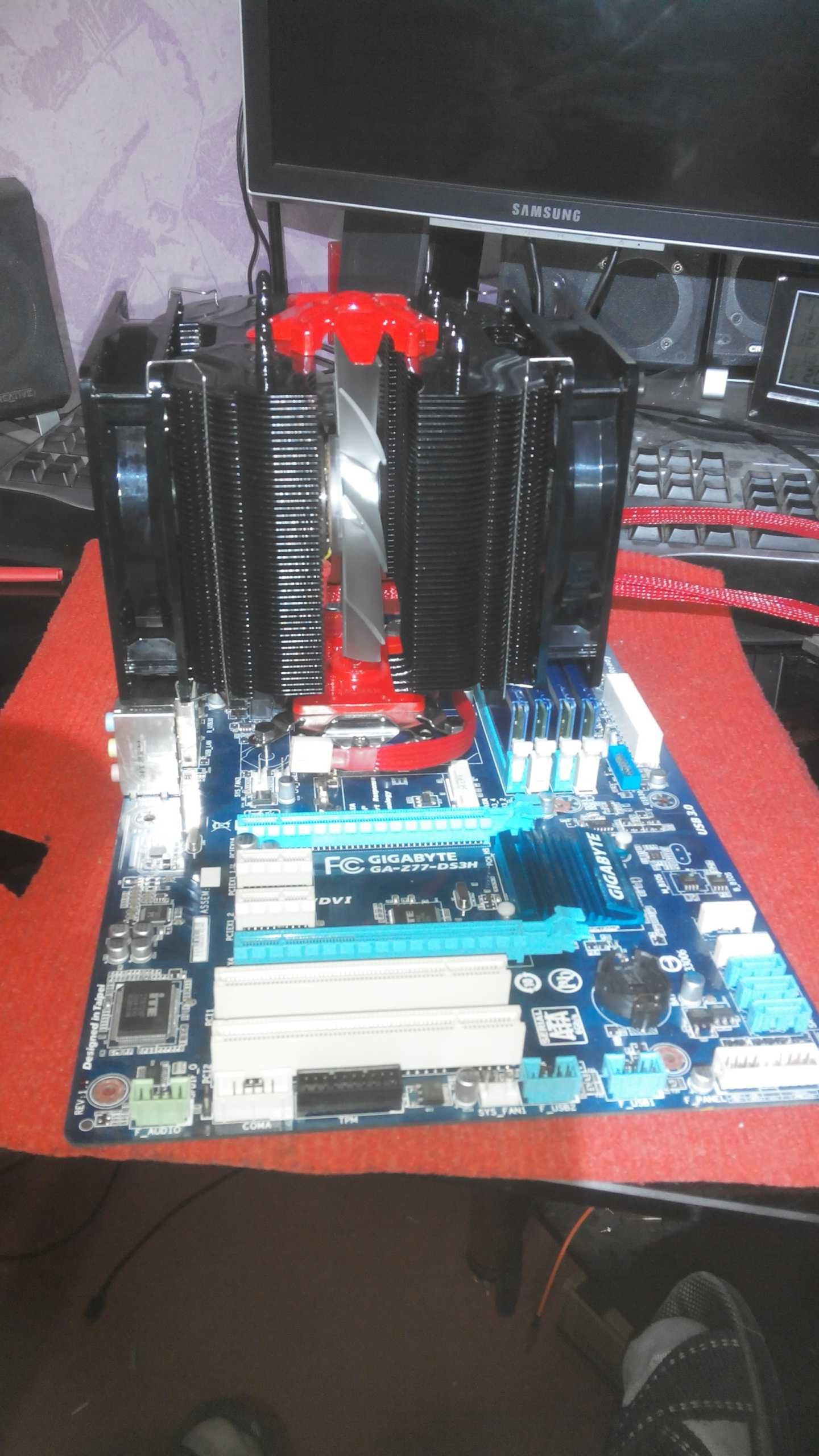 БУ Супер кулер башенный Zalman CNPS 14CBX Black Edition for Intel