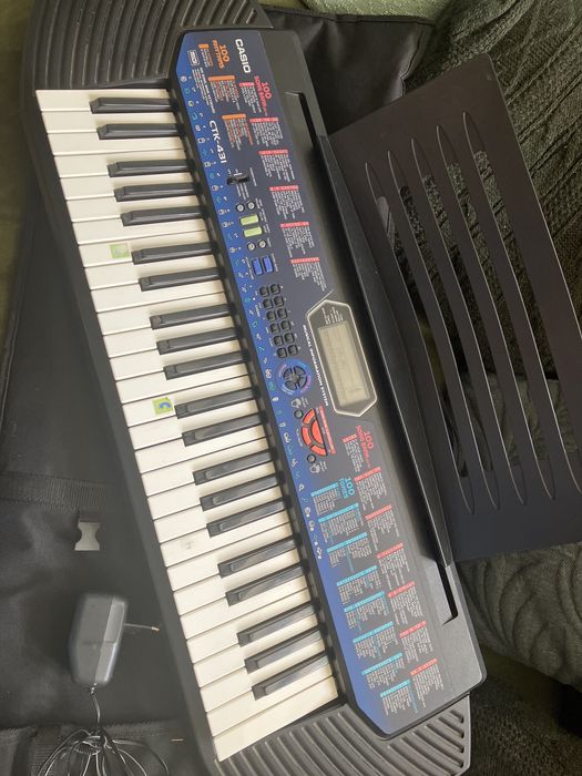 Keyboard Casio CTK-431 + futerał