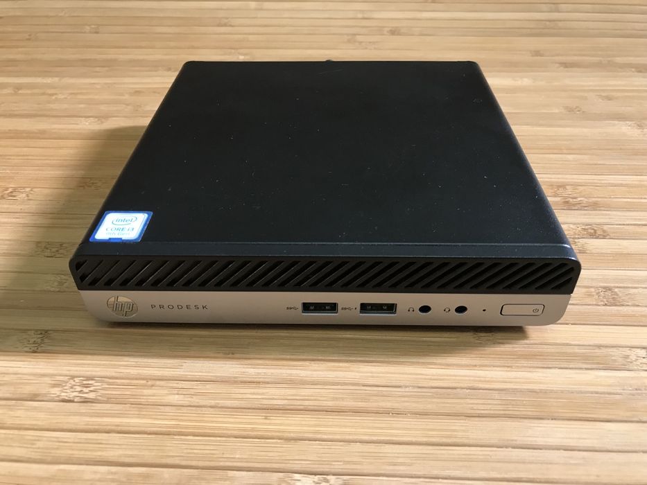 Мини-ПК HP ProDesk 400 G5 (i3-9100t, UHD 630, SSD M2 250Gb)