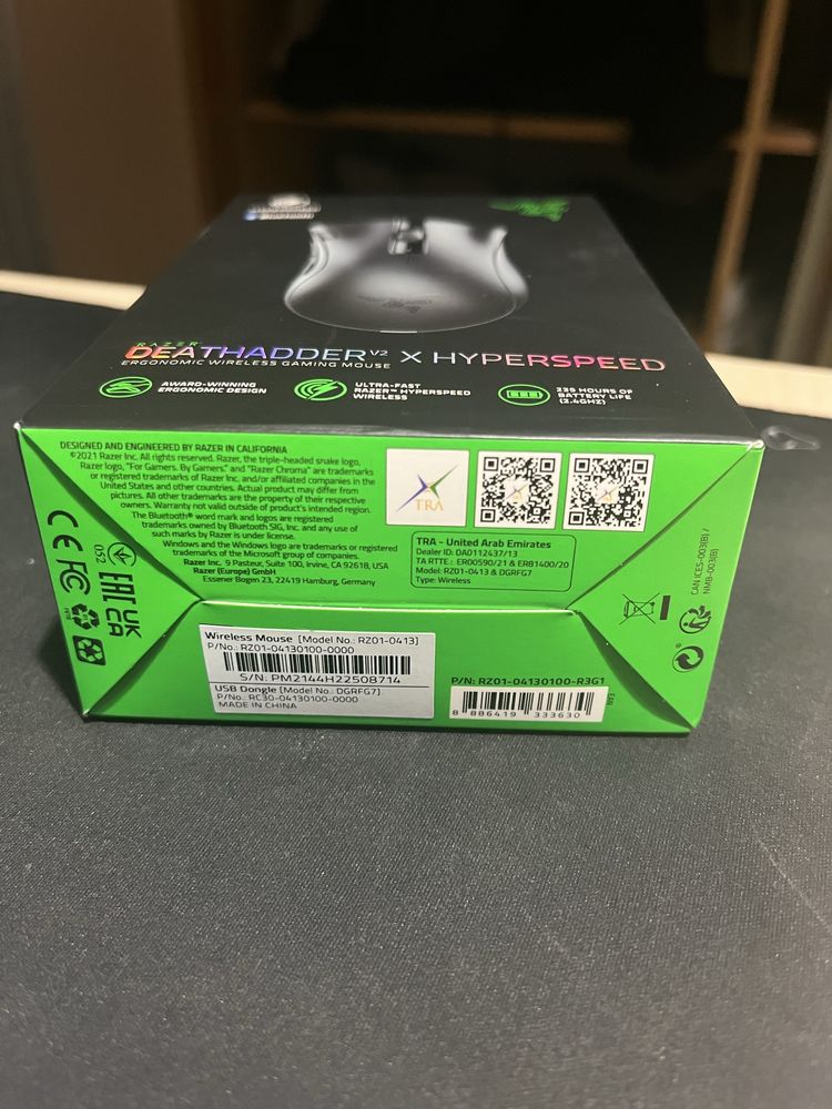 Myszka razer deathadder v2 x hyperspeed