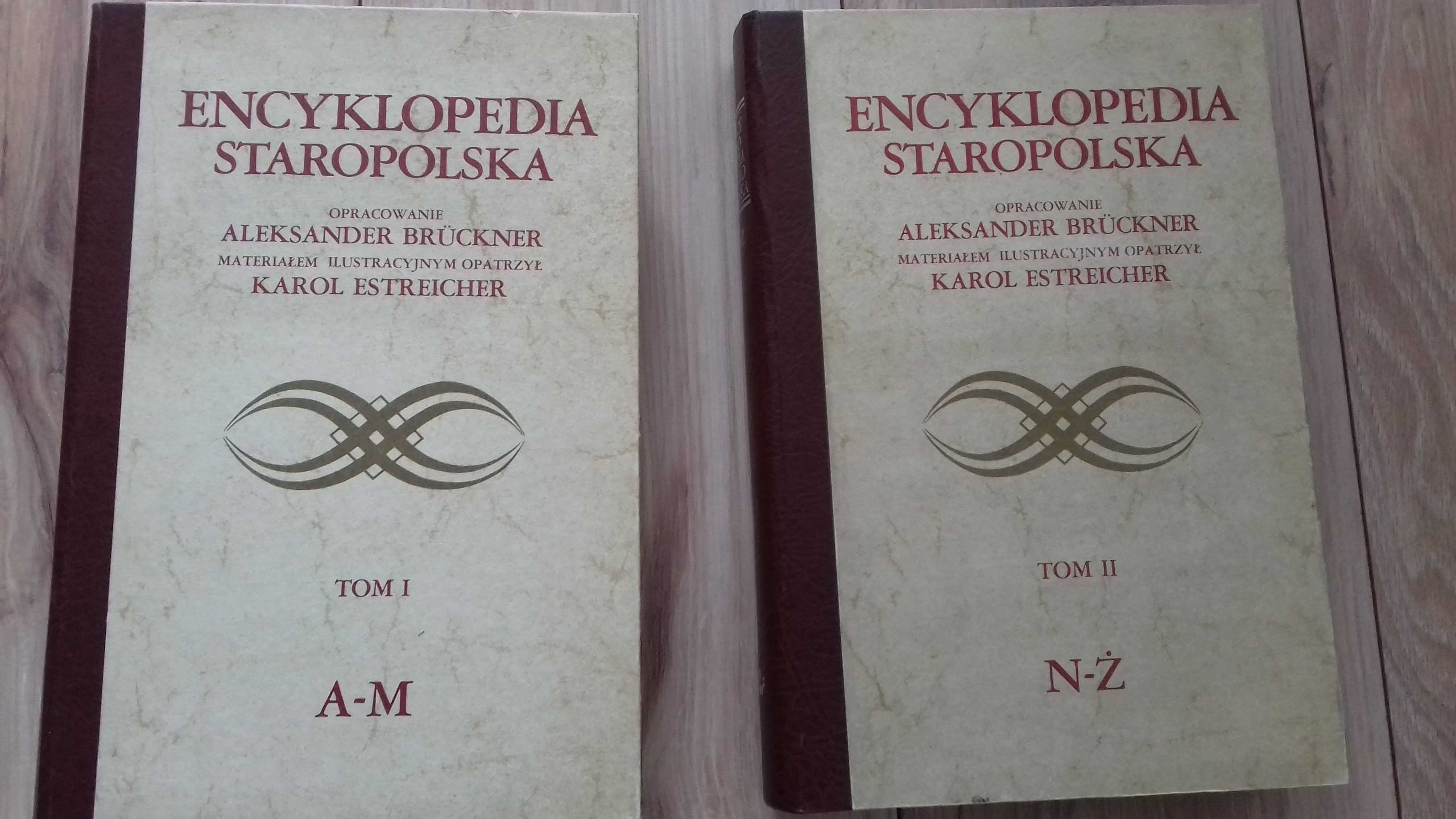 Encyklopedia Staropolska Bruckner Estreicher PWN 1990