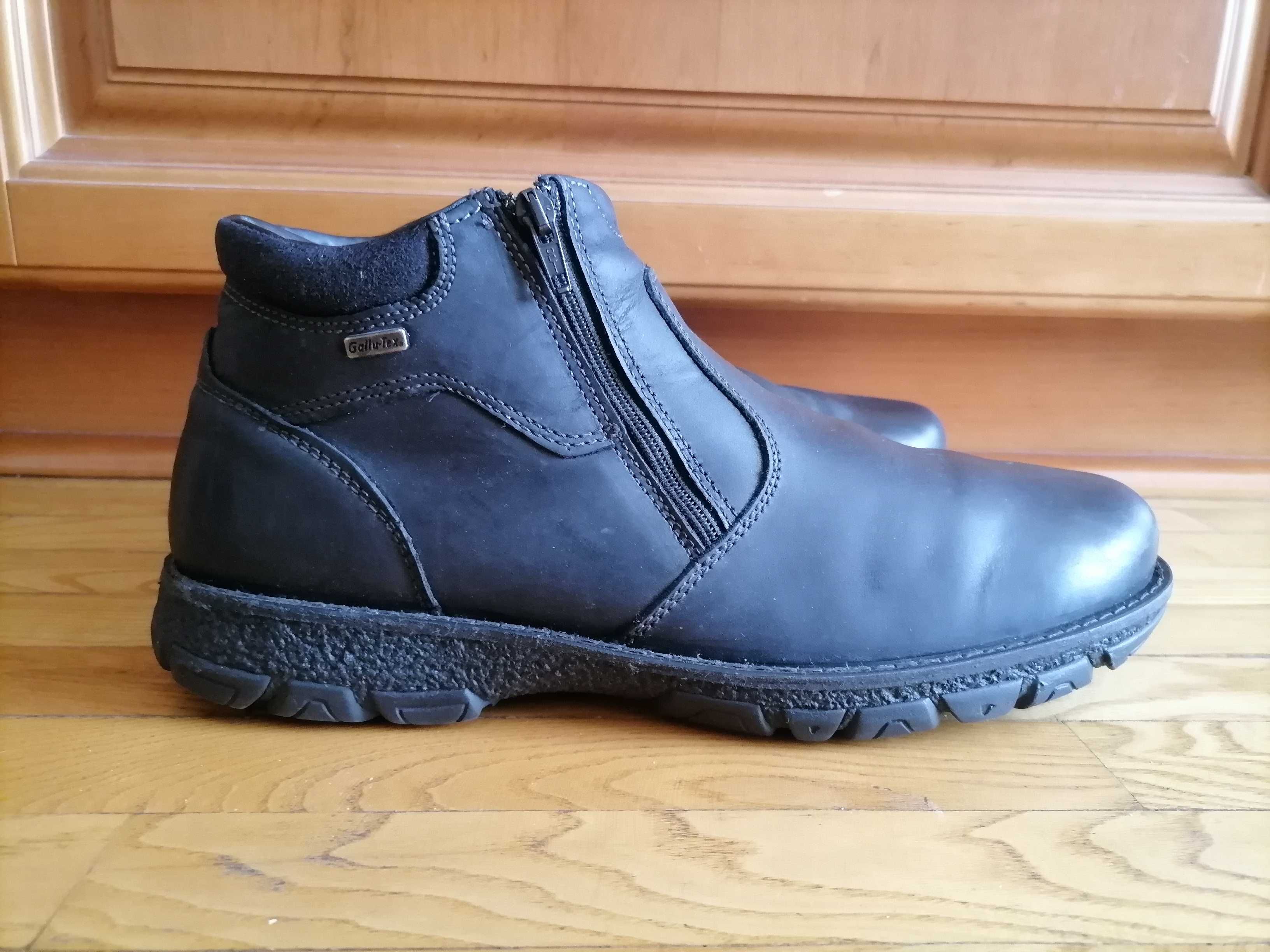 Кожаные зимние ботинки фирмы Gallus оригинал