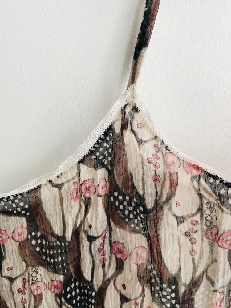 Bluzka  “Naked Lady” Prada 100% silk.